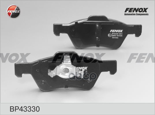 Колодки Диск торм..перед. FENOX арт. bp43330