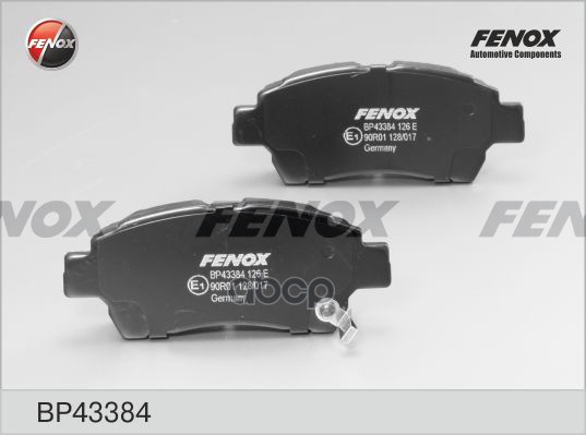 Колодки передние Toyota Yaris 1.0-1.5, 99-, AKEBONO BP43384 FENOX арт. BP43384