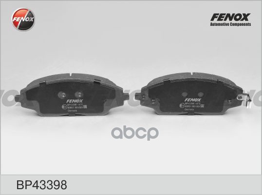 Колодки Диск Торм.. FENOX арт. bp43398