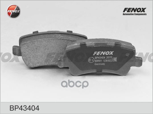 Колодки Диск торм.. FENOX арт. bp43404
