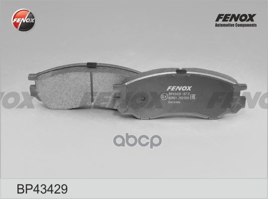Колодки тормозные дисковые Mitsubishi L200, L300, Space Gear 94- FENOX арт. BP43429