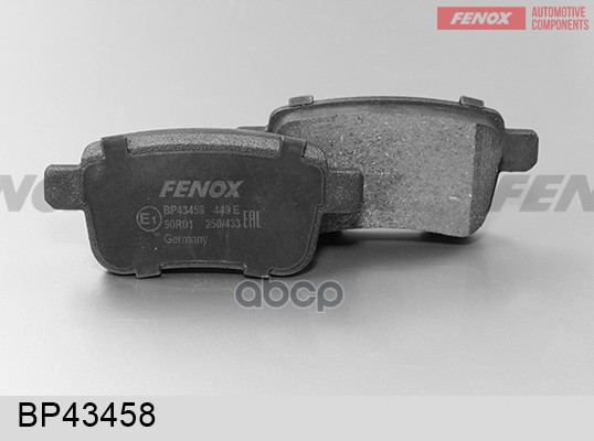 Колодки Диск торм.. FENOX арт. bp43458