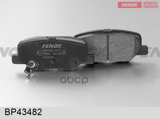 Колодки Тормозные Дисковые Задние Mazda 6, Mitsubishi Asx/Outlander 1.6-2.5I/D 10- Bp43482 FENOX арт. BP43482