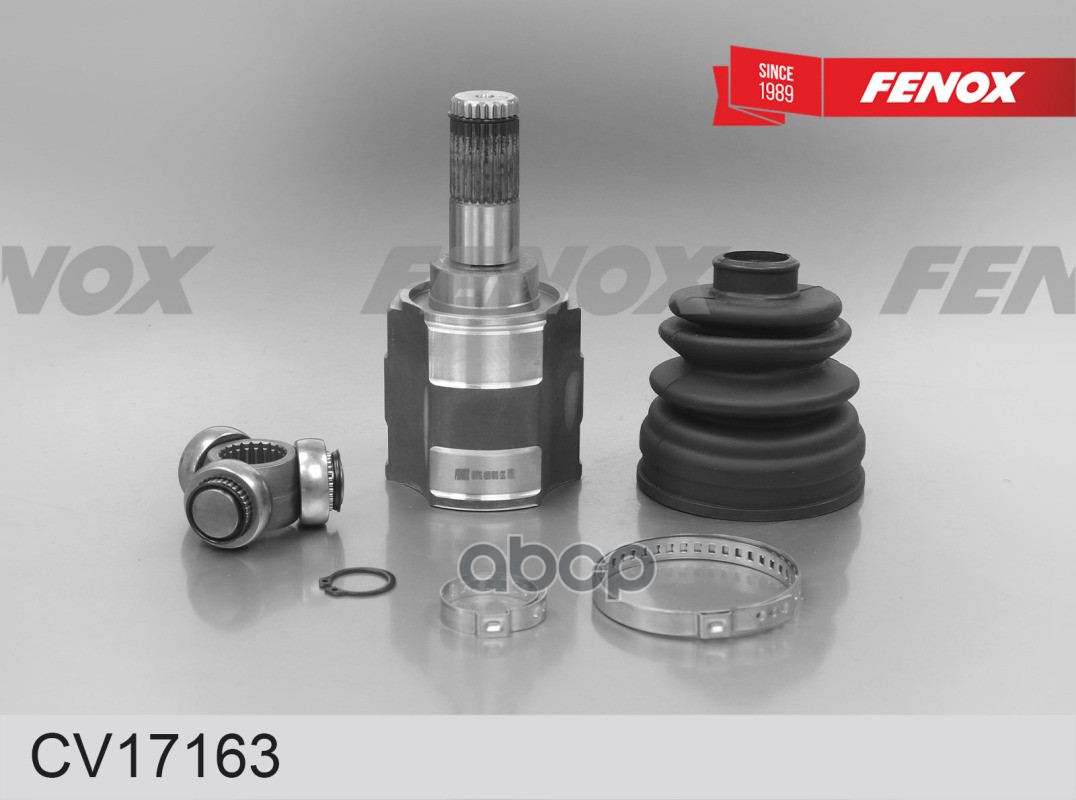 ШРУС Hyundai Solaris I 10-  Elantra V 11-  i20 08-  i30 I 07-  KIA Rio IV 17-  Ceed 07- Cerato II 09 FENOX арт. cv17163