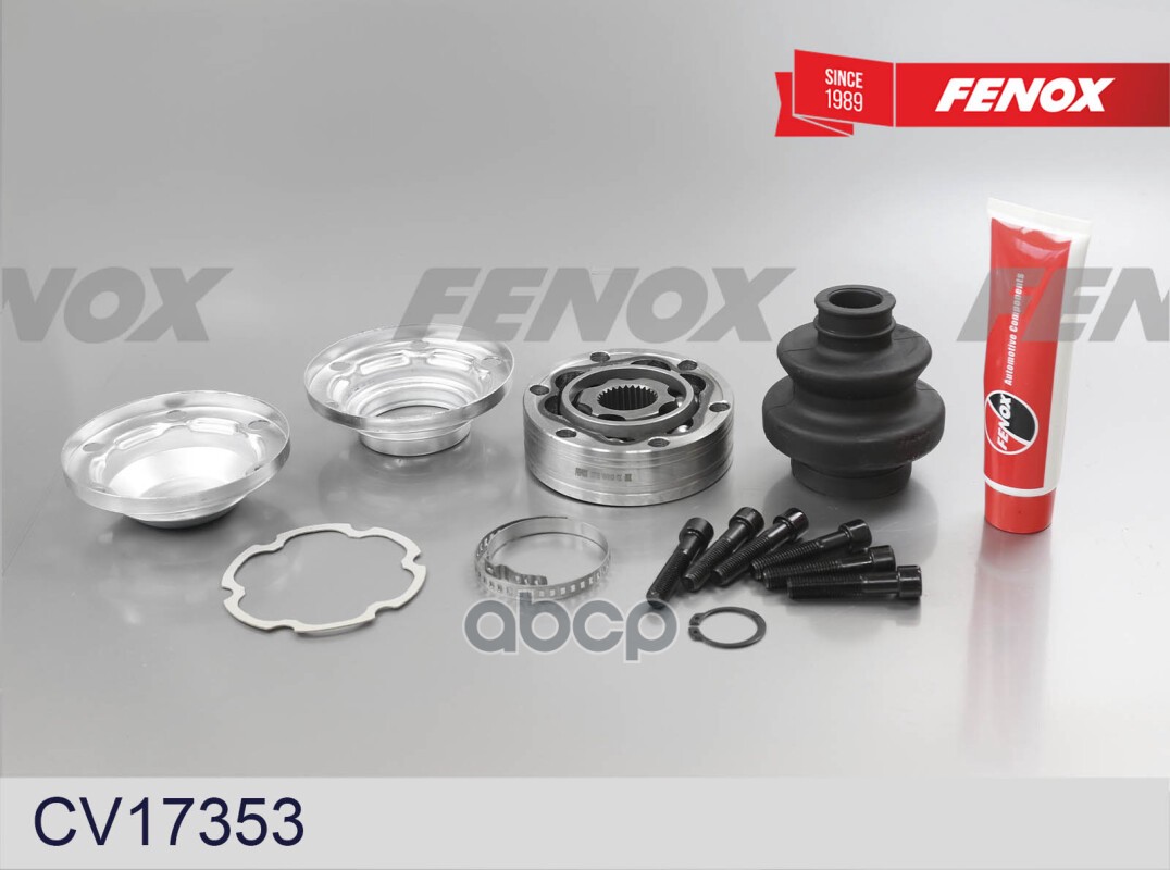 ШРУС Audi A1 11-  A3 08-13  Q2 17-  Q3 12- TT 99- Seat Ibiza 09-  Leon 00-  Skoda Fabia 15-  Kodiaq FENOX арт. cv17353