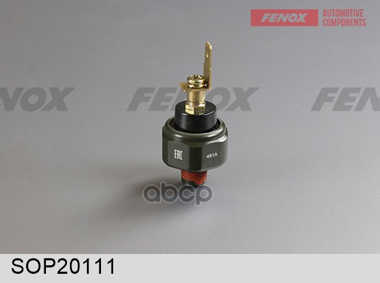Датчик Давления Масла Kia Sportage 04-, Hyundai Elantra 00-, Mazda 3 03-, Suzuki Baleno 95-, Grand V FENOX арт. SOP20111