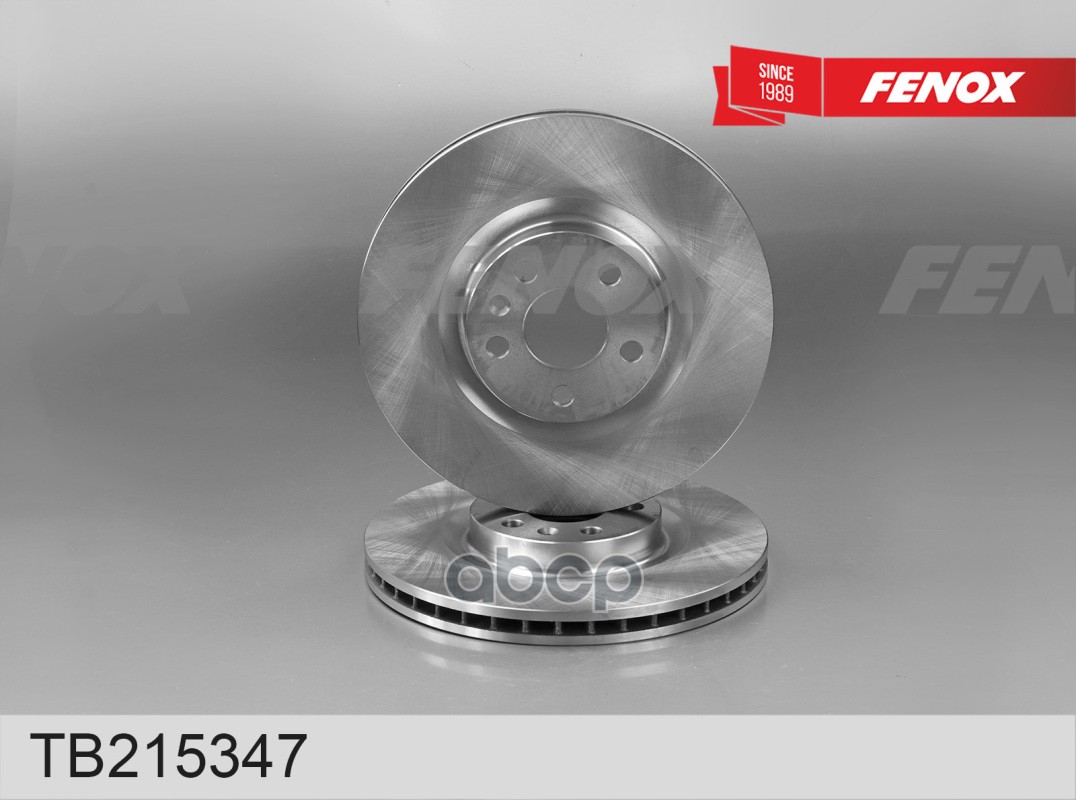 ДИСК ТОРМОЗНОЙ Передний, 322*48*28мм, 5 отверст., вентилируемый Geely Tugella (FY11) 19- FENOX арт. TB215347