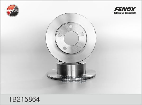 Диск тормозной Audi 100 90-94, A6 (C4,C5) 94-05, Skoda Superb 02-08, VW Passat 96-05 FENOX арт. TB215864