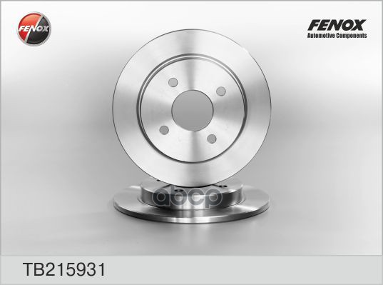 Диск тормозной задний FENOX TB215931 FENOX арт. TB215931