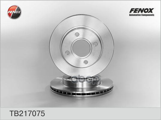 Диск тормозной передний FORD Escort/Fiesta IV/Puma/Orion/KA FENOX TB217075 FENOX арт. TB217075