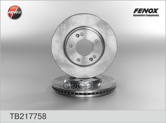 Диск тормозной Hyundai Gall I,II, Trajet, Santa FE 00-05 FENOX арт. TB217758