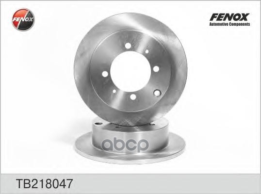 Диск тормозной Hyundai Santamo, Kia Joice, Mitsubishi Lancer 03-, Galant, Space Wagon 92-00 FENOX арт. TB218047