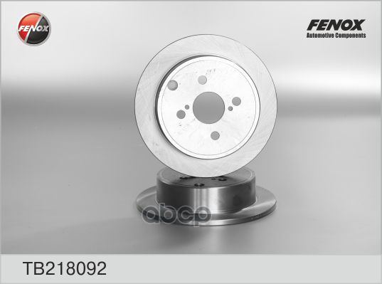 Диск тормозной Toyota Corolla 02-, Corolla Liftback 00-02, Corolla Verso 02-04 FENOX арт. TB218092