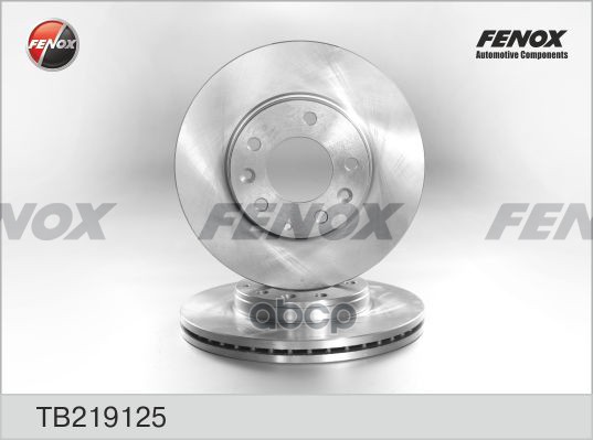 Диск торм.перед.Mazda 6 02- FENOX арт. tb219125