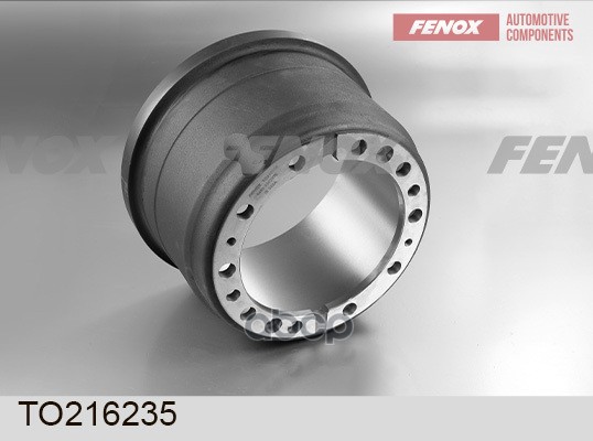 БАРАБАН ТОРМОЗНОЙ 10 отверстий МАЗ 5432A3, 5432A5, 5432A8, 544069, 551605, 6422A5, 6422A8, 651669 FENOX арт. TO216235