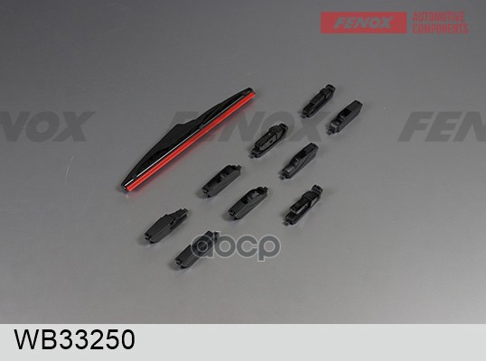 Щетка Стеклоочистителя Задняя 330 Мм Каркасная 1 Шт Fenox X10 Rear Vision Wb33250 FENOX арт. WB33250