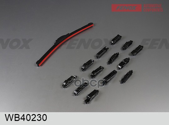 Щетка стеклоочистителя бескаркасная 400мм FENOX арт. WB40230