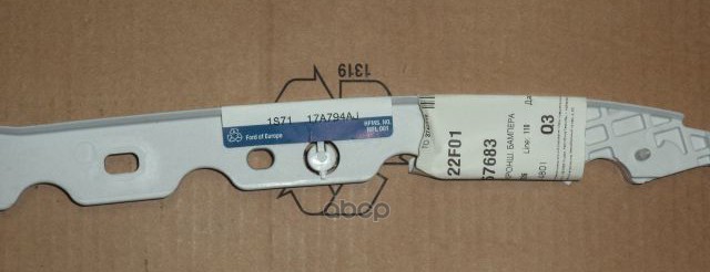 Кронштейн переднего бампера левый FORD 1 357 683 FORD арт. 1 357 683