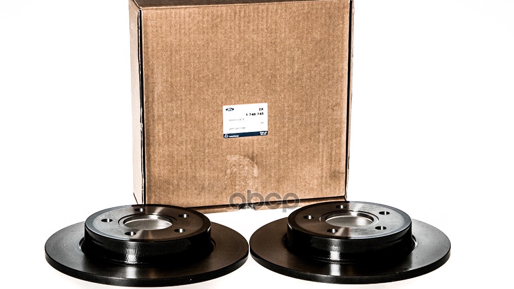 Диск тормозной задний с покрытием FORD Focus-II,C-Max 2007- FORD 1 748 745 FORD арт. 1 748 745