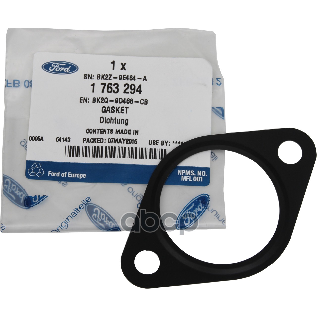 Прокладка клапана рециркуляции картерных газов FORD 1 763 294 FORD арт. 1 763 294