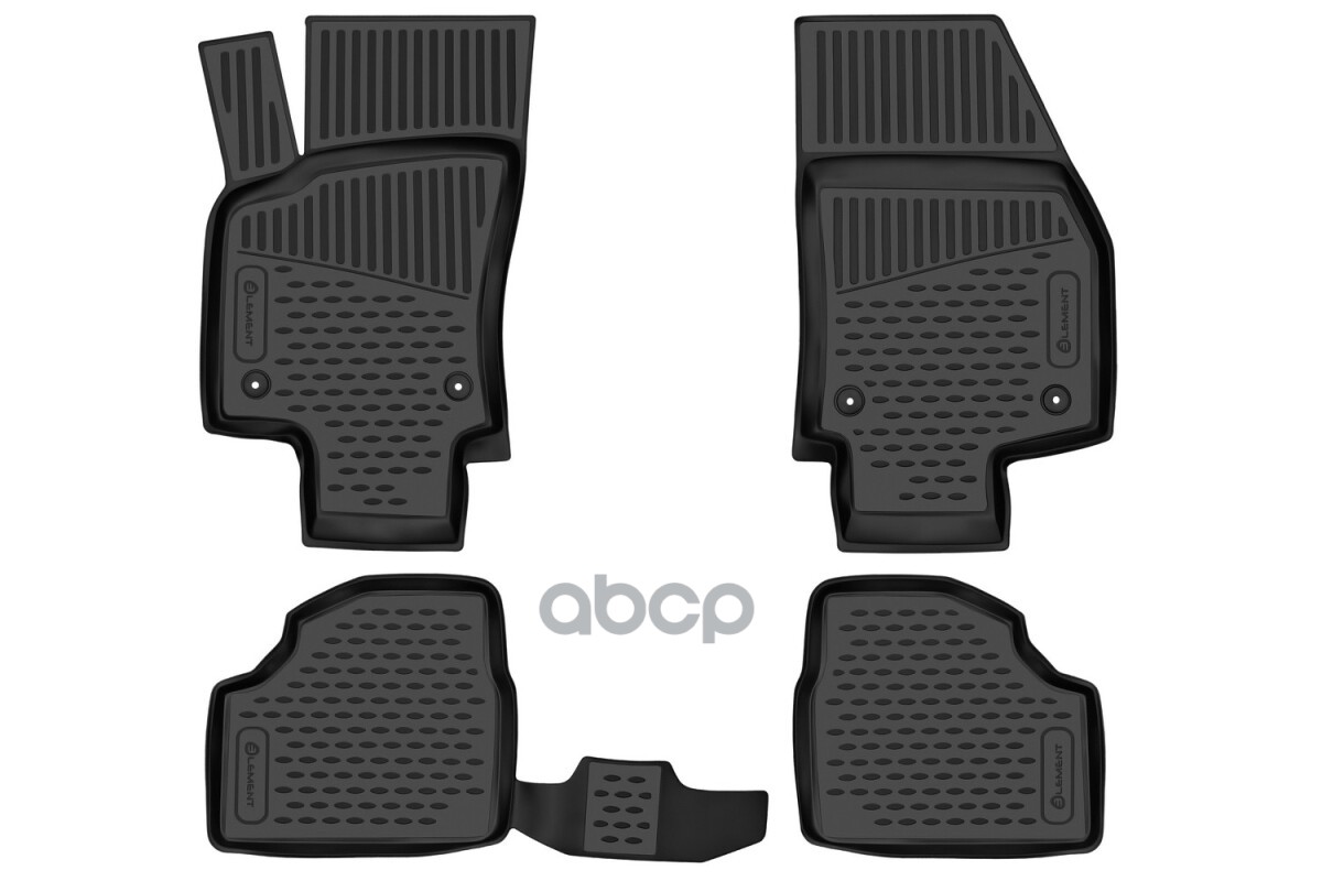 Коврики в салон для OPEL Astra (H), 2004-2014, хб., 4 шт. (ПУ, повышенная износостойкость)  / Опель Астра FORMAT арт. FORMAT....