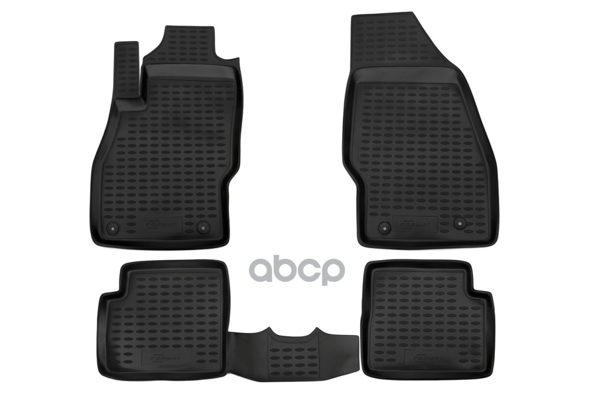 Коврики в салон для OPEL Corsa (D), 2006-2014, 4 шт. (ПУ, повышенная износостойкость) / Опе / Опель Корса FORMAT арт. FORMAT....