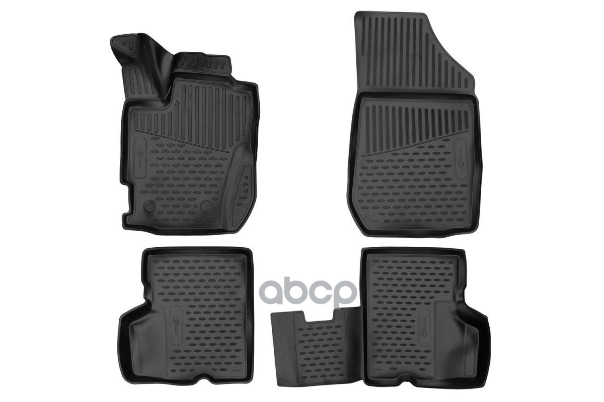Коврики 3D В Салон Подходят Для Renault Kaptur (Ip), 2020-, 4 Шт. (Пу, Повышенная Износостойкость) / Рено Каптюр FORMAT арт. ...