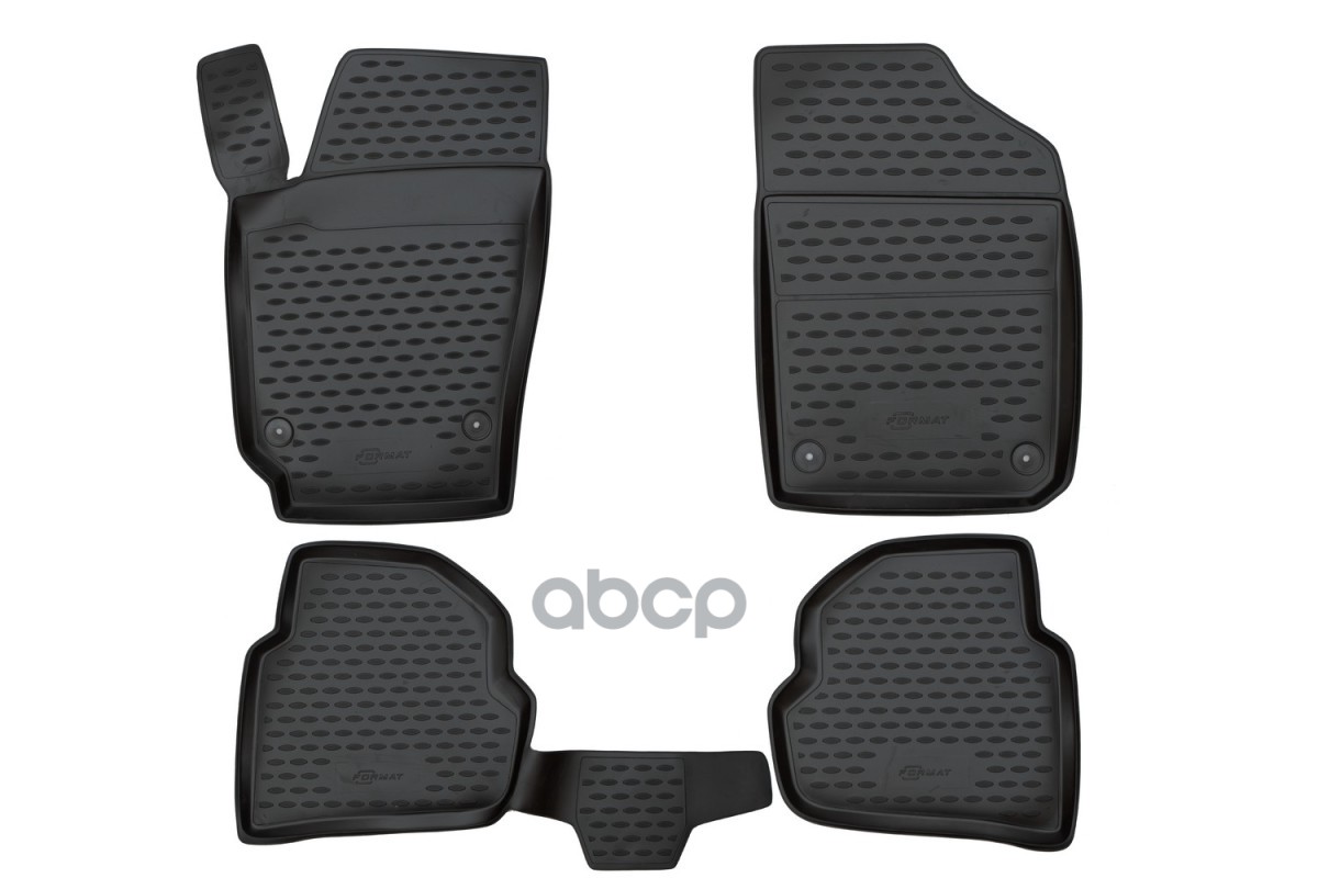 Коврики В Салон Подходят Для Vw Polo (V, Vp) 2009-2020, 4 Шт. Сед. .(Пу, Повышенная Износостойкость) / Фольксваген Поло FORMA...