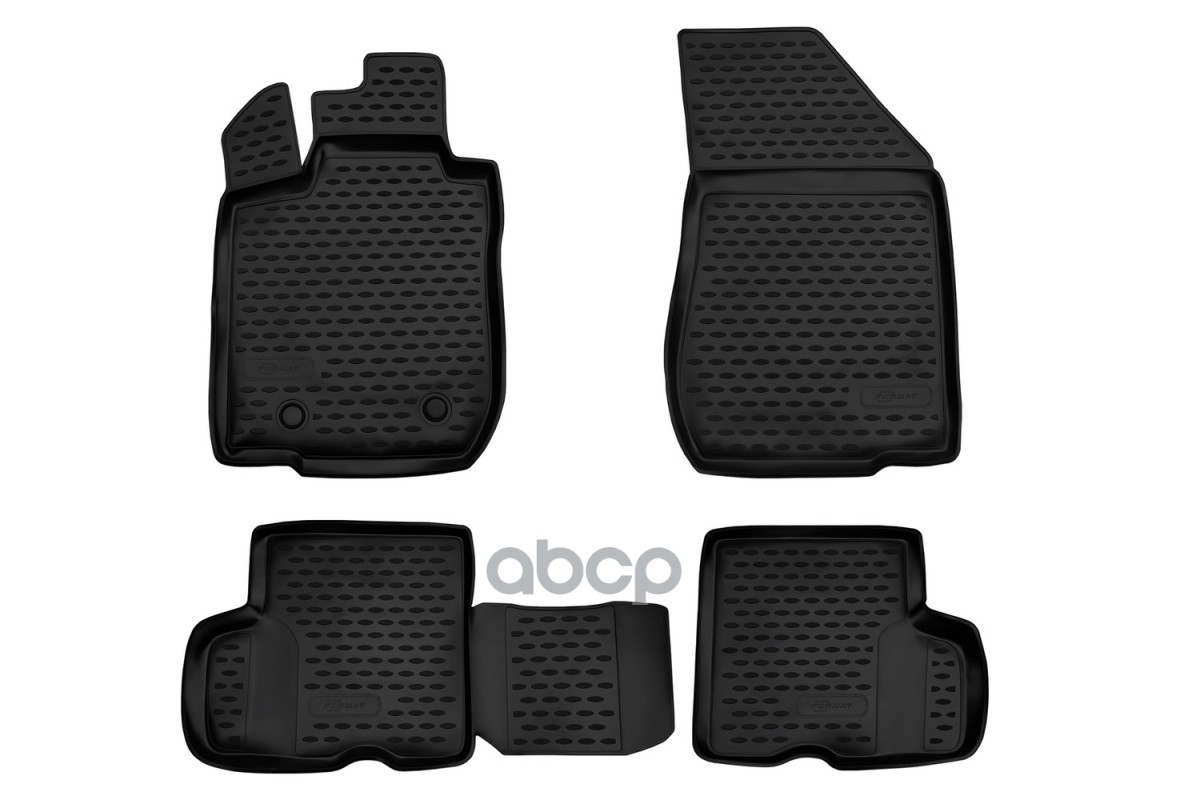 Коврики В Салон Подходит Для Lada Largus (I, Ir), 2012-, 5 Дв. 4 Шт. (Пу, Повышенная Износостойкость / Лада Ларгус FORMAT арт...