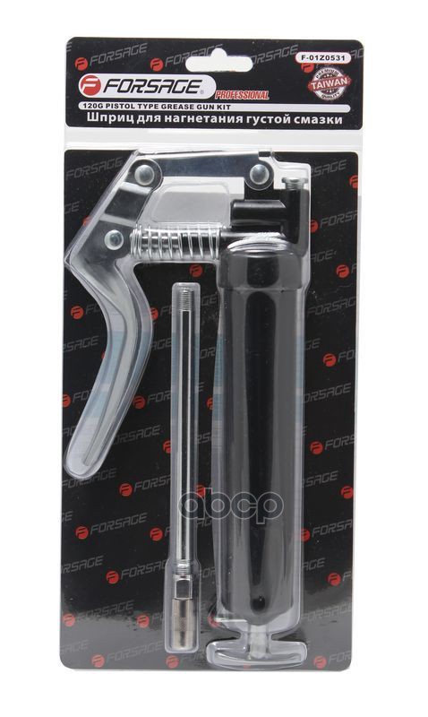 Шприц Для Смазки С Жестким Наконечником, 120 Гр, В Блистере FORSAGE арт. F-01Z0531