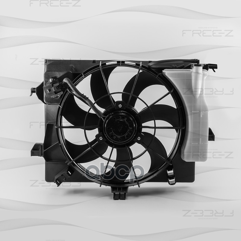 Вентилятор радиатора HYUNDAI Solaris 10-KIA Rio 11- KM0209 FREE-Z арт. KM0209