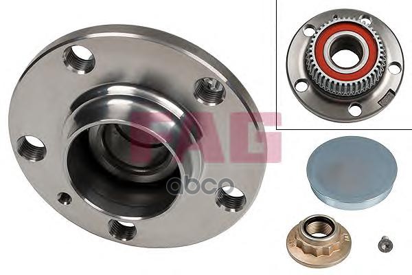 Ступица Колеса Задн Audi: А3 96-, Seat: Toledo 2 99-, Skoda: Octavia 98-, Vw: Bora 98-, Golf 97- Fag арт. 713610220