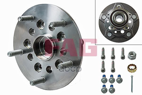 Ступица передняя в сборе L=R FORD Transit 2014-> FAG 713 6791 20 Fag арт. 713 6791 20