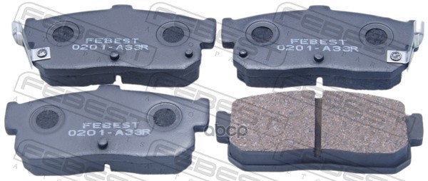 Колодки тормозные задние Febest арт. 0201A33R