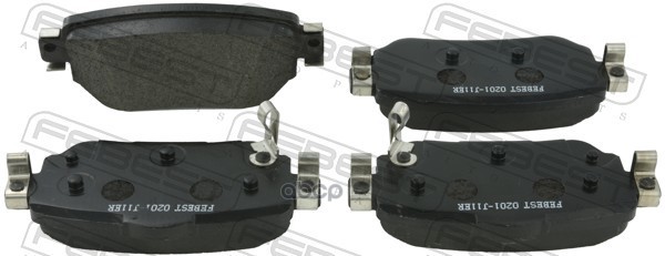 Колодки задние NISSAN X-TRAIL T32 2014- 0201-J11ER Febest арт. 0201-J11ER