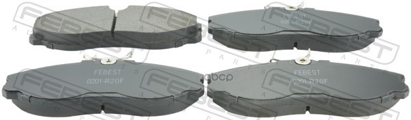 Колодки Передние Nissan Serena C23 1991-1999 0201-R20f Febest арт. 0201-R20F