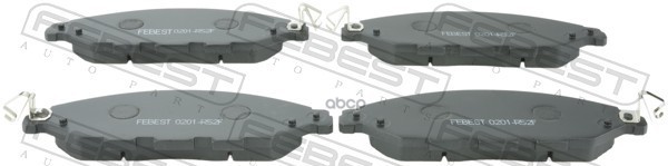 Колодки тормозные передние Febest арт. 0201R52F