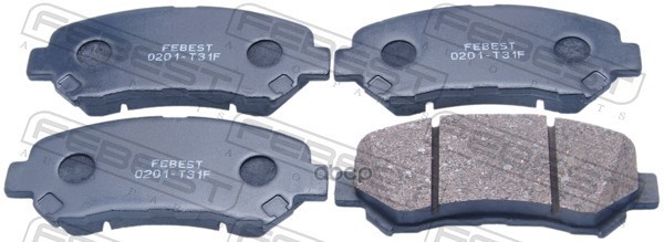 Колодки тормозные дисковые 0201-T31F Febest арт. 0201-T31F