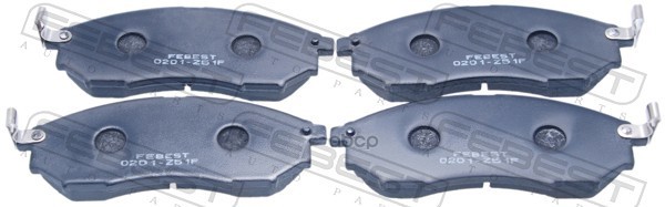 Колодки передние NISSAN QASHQAI 08- 0201-Z51F Febest арт. 0201-Z51F