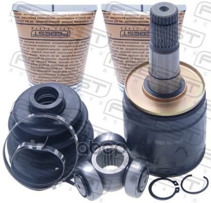 ШРУС ВНУТРЕННИЙ ЛЕВЫЙ 25x32x25 (MITSUBISHI PAJERO II V14W-V55W 1991-2004) FEBEST Febest арт. 0411-v43lh