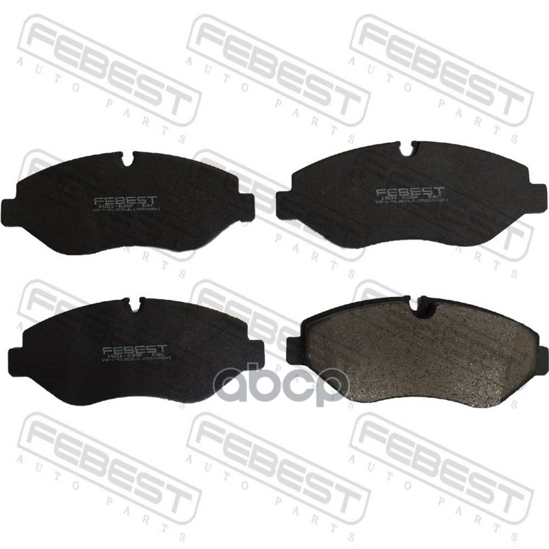 Колодки тормозные передние Febest арт. 1601639F