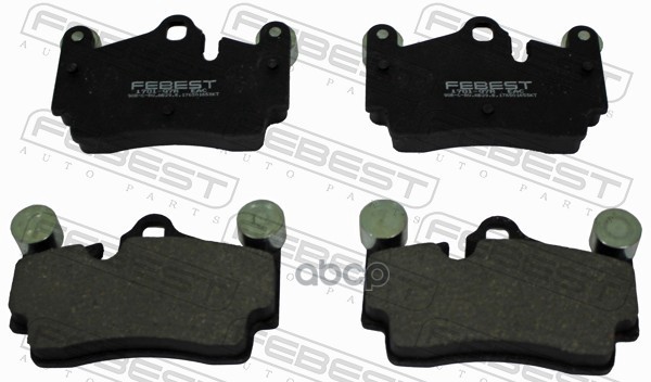Колодки тормозные задние Febest арт. 1701Q7R