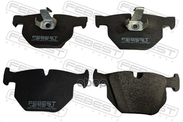Колодки задние BMW X5 E70 2006-2013 1901-F16R Febest арт. 1901-F16R