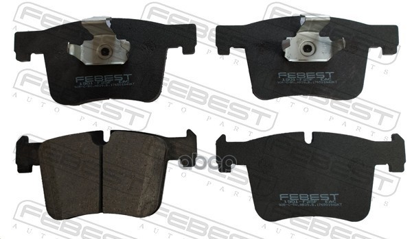Колодки тормозные передние (с прижимной скобой) Febest арт. 1901F25F