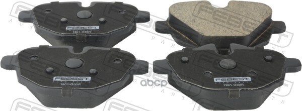 Колодки Тормозные Задние (С Противоскрипной Пластиной) Febest арт. 1901G30R