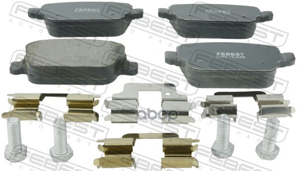 Колодки задние FORD FOCUS II CB4 2008-2011 2101-CA2R Febest арт. 2101-CA2R