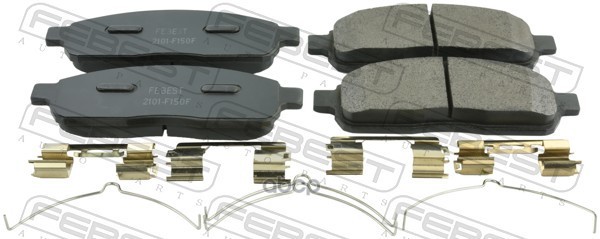 КОЛОДКИ ТОРМОЗНЫЕ ПЕРЕДНИЕ FORD F150/F250/F350 2004-2014 Febest арт. 2101-f150f