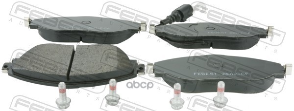 Колодки передние SKODA SUPERB II 2008-2015 2301-CCF Febest арт. 2301-CCF