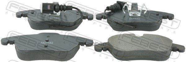 КОЛОДКИ ТОРМОЗНЫЕ ПЕРЕДНИЕ AUDI Q3 2011- Febest арт. 2301-tigf