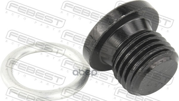 ПРОБКА СЛИВНАЯ МАСЛЯНОГО КАРТЕРА (С УПЛОТНИТЕЛЬНЫМ КОЛЬЦОМ) Febest арт. 2399-005-KIT